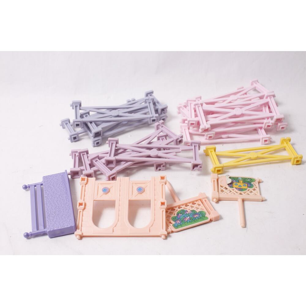 Kenner Littlest Pet Shop Lot Fence Toy Accessory Vintage ~ 260514-WH 1370